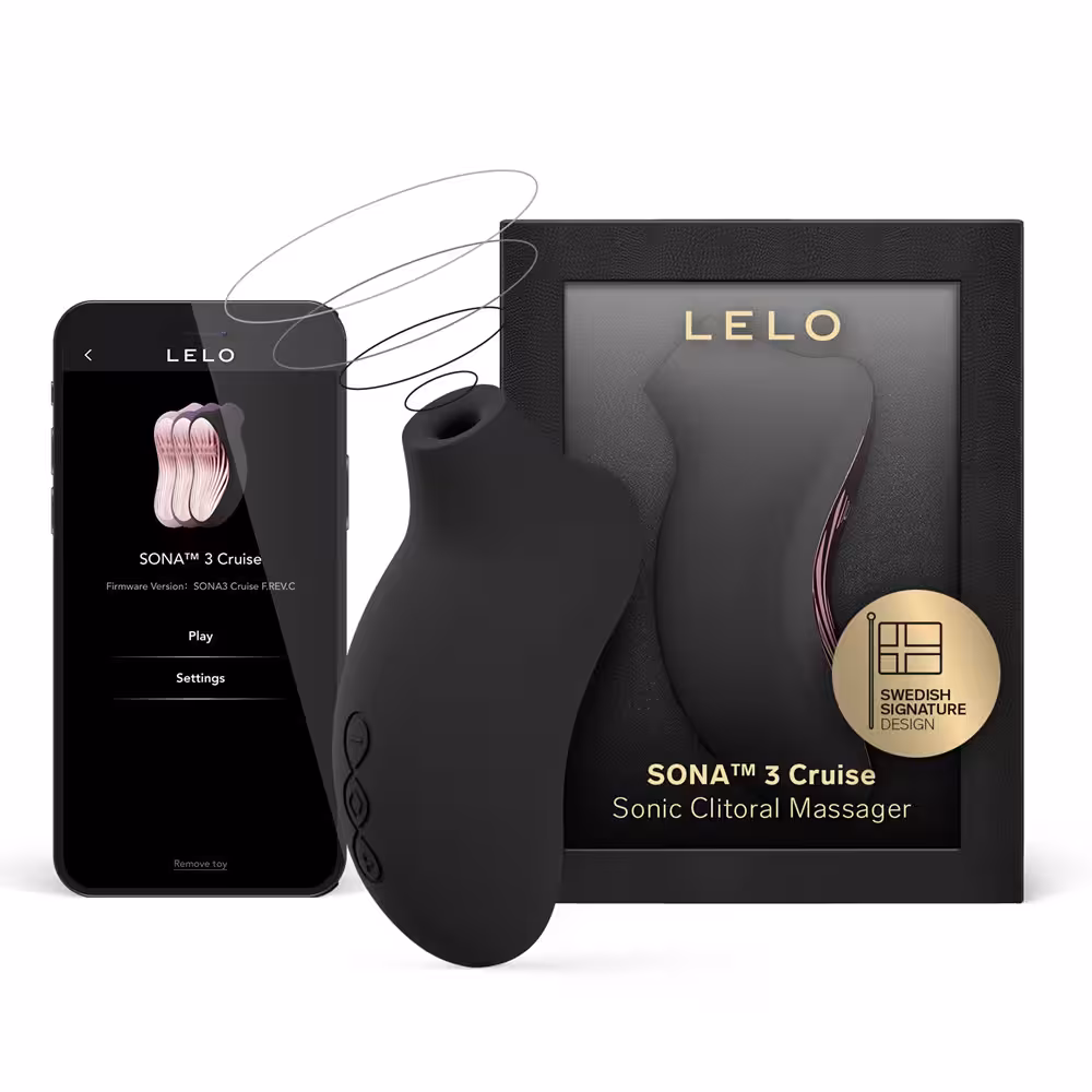 LELO Sona 3 Cruise Clitoral Massager Black image 5