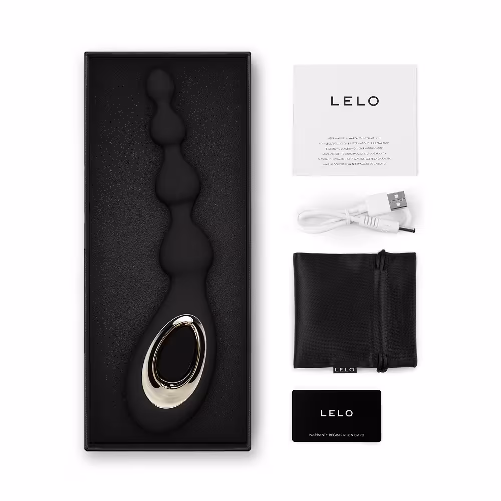 LELO Soraya Anal Beads Black image 3