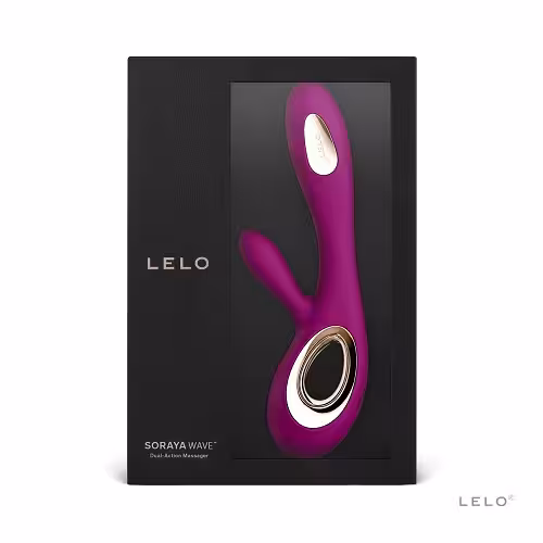 Lelo Soraya Wave Dual Action Vibrator Deep Rose image 2