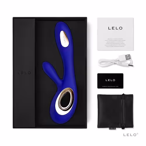 Lelo Soraya Wave Dual Action Vibrator Midnight Blue image 6