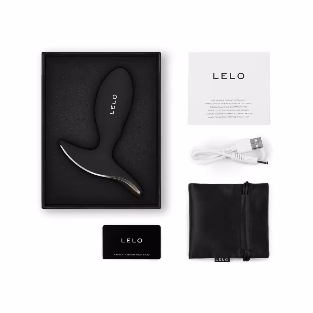 LELO Surfer 2 Unisex Anal Vibrating Plug Black image 3
