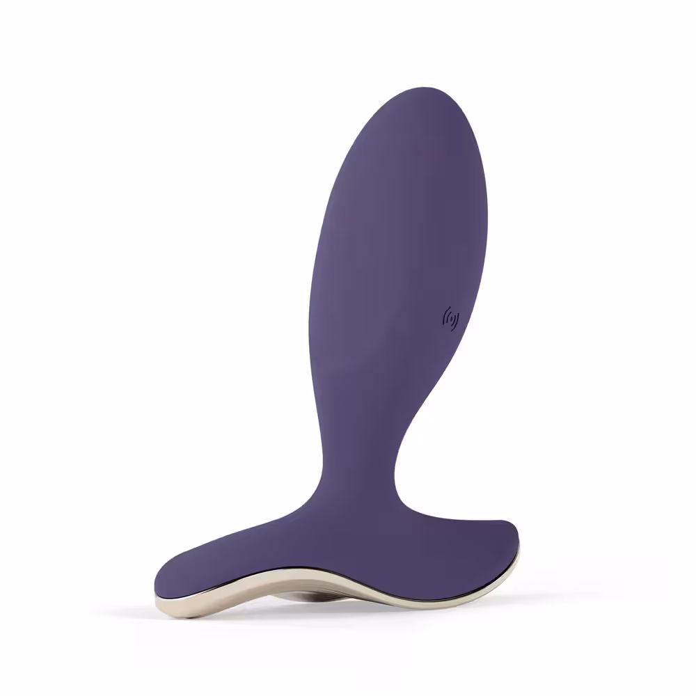 LELO Surfer 2 Unisex Anal Vibrating Plug Cyber Purple image 2