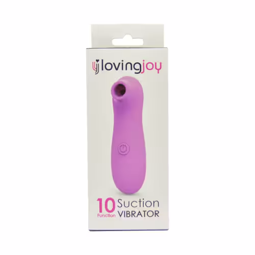 Loving Joy 10 Function Clitoral Suction Vibrator Pink image 6
