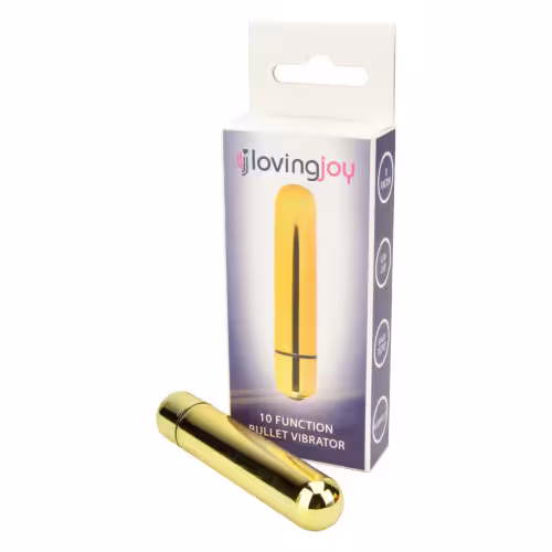 Loving Joy 10 Function Gold Bullet Vibrator image 4