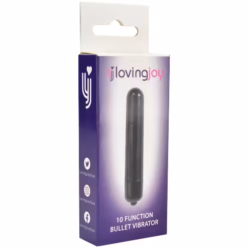 Loving Joy 10 Function Obsidian Bullet Vibrator image 7