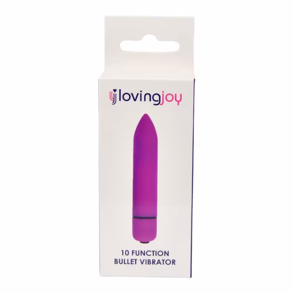 Loving Joy 10 Function Purple Bullet Vibrator image 4
