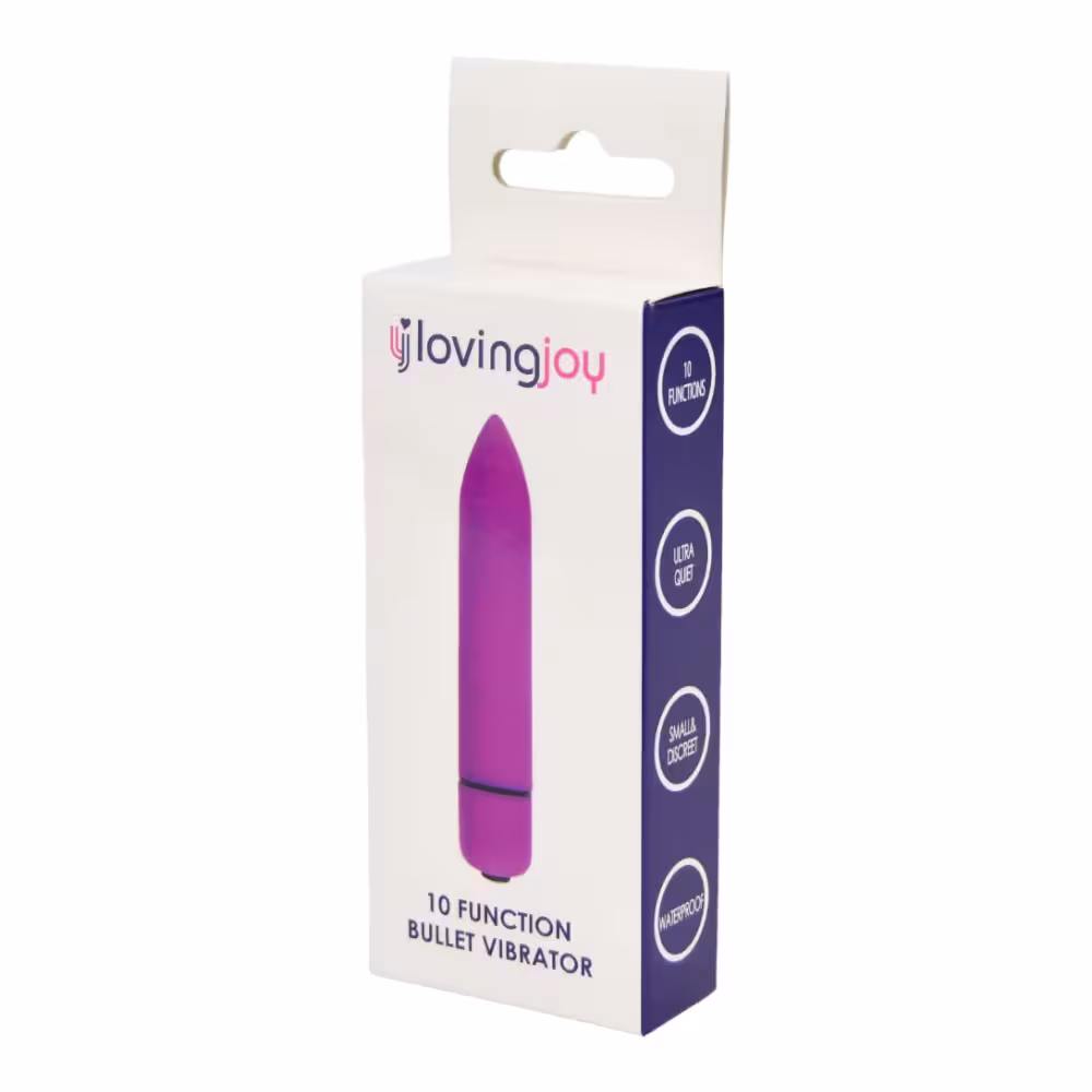 Loving Joy 10 Function Purple Bullet Vibrator image 5