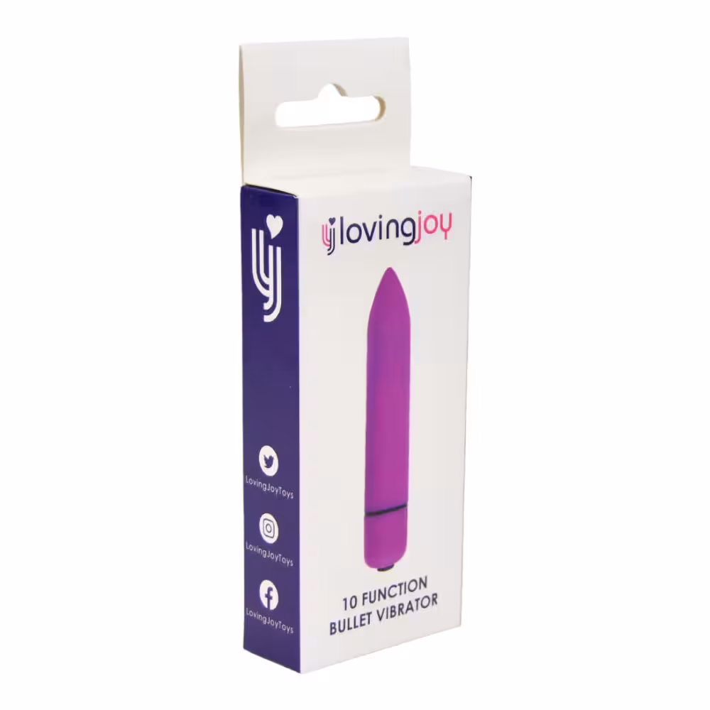 Loving Joy 10 Function Purple Bullet Vibrator image 6