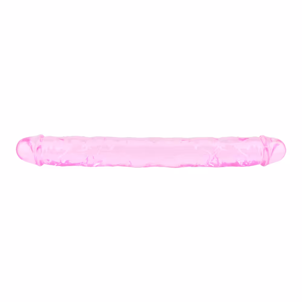 Loving Joy 12 Inch Double Dildo Pink image 3