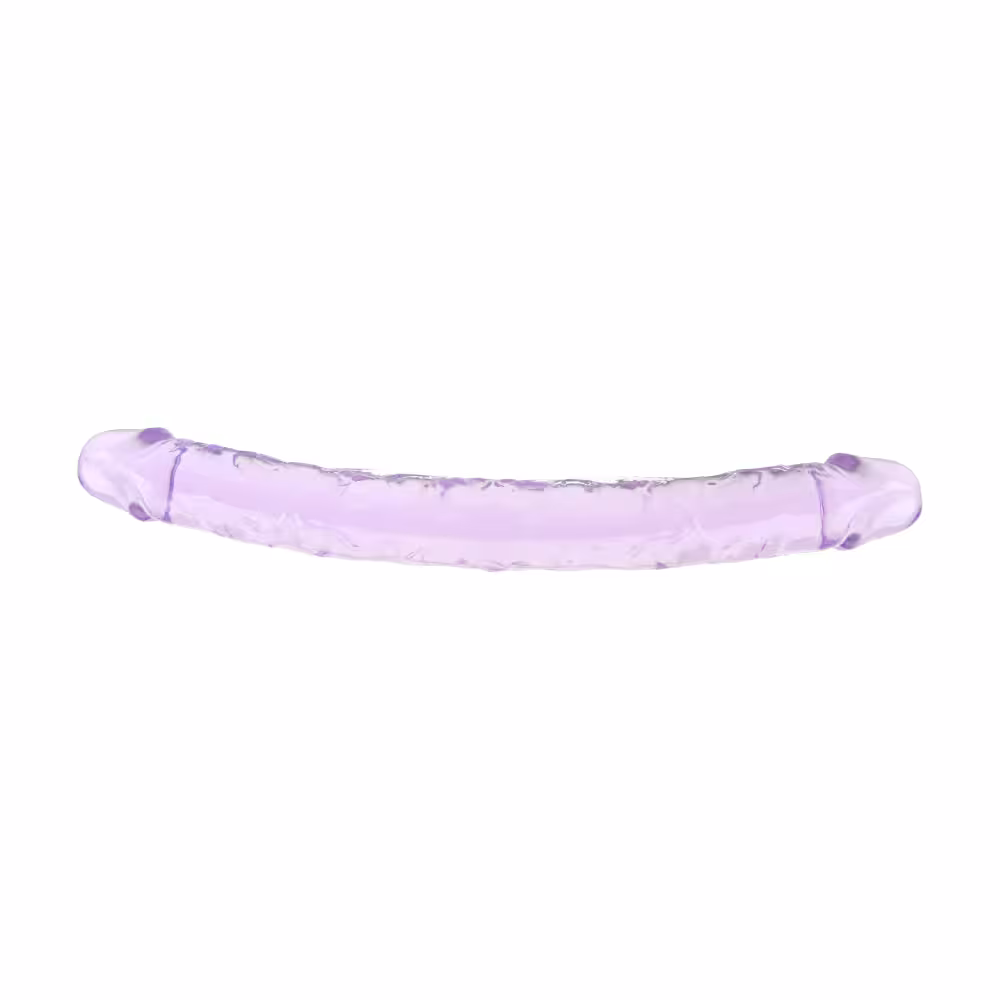Loving Joy 12 Inch Double Dildo Purple image 2