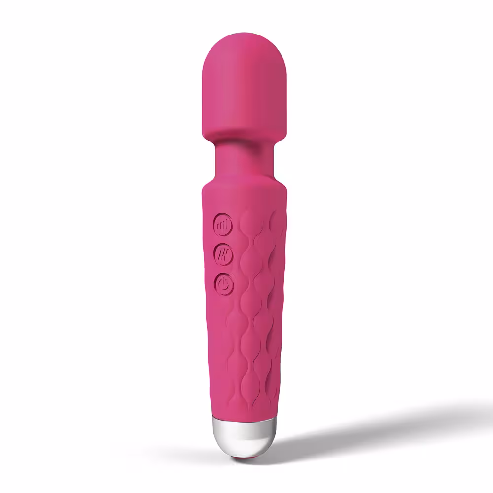 Loving Joy 20 Function Wand Vibrator Pink image 3
