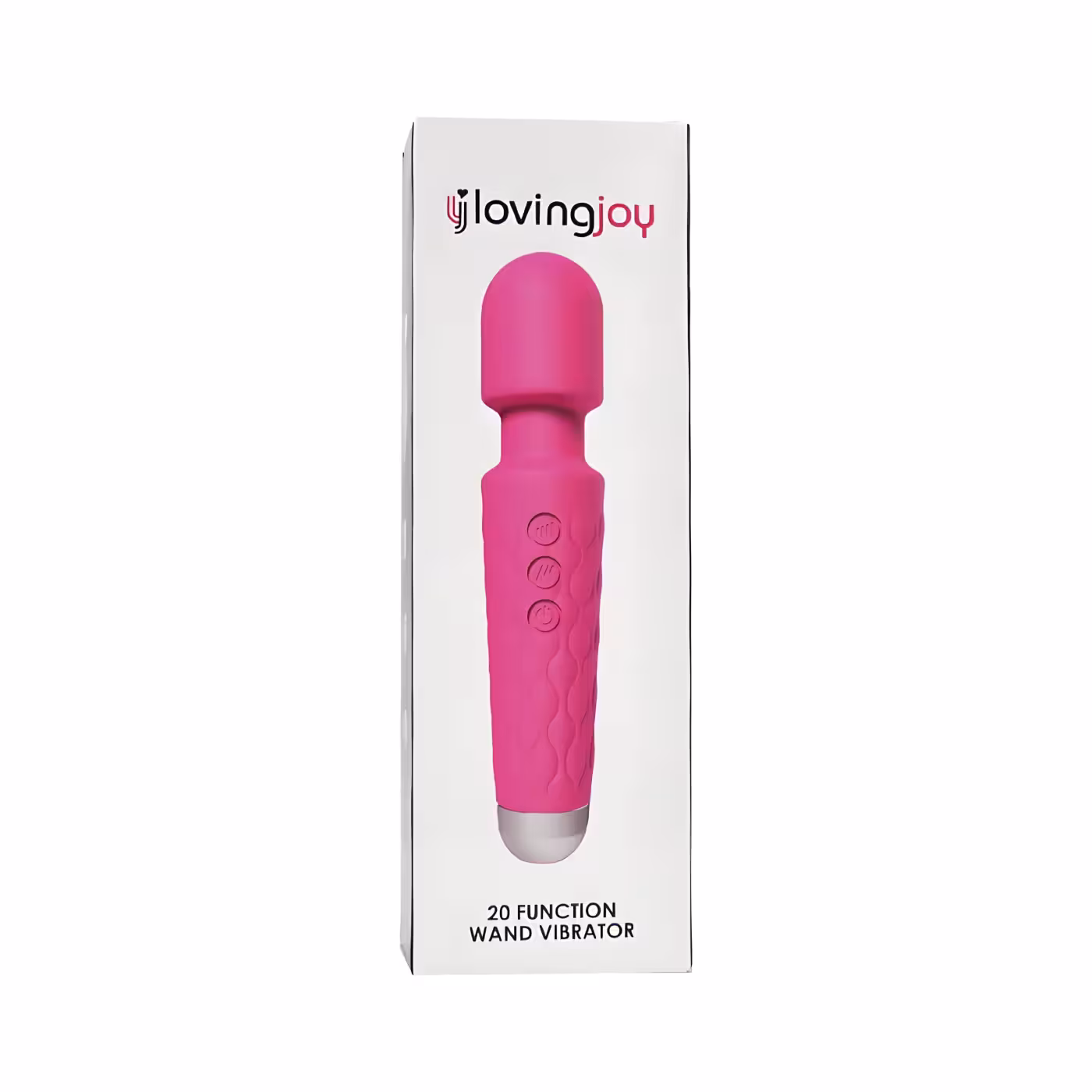 Loving Joy 20 Function Wand Vibrator Pink image 4