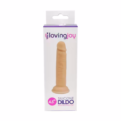 Loving Joy 4.5 Inch Silicone Dildo image 5
