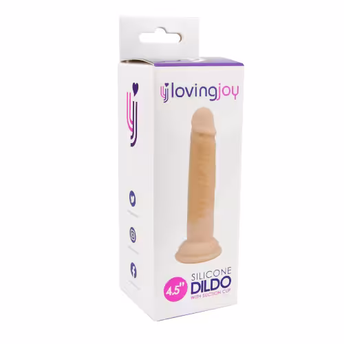 Loving Joy 4.5 Inch Silicone Dildo image 7