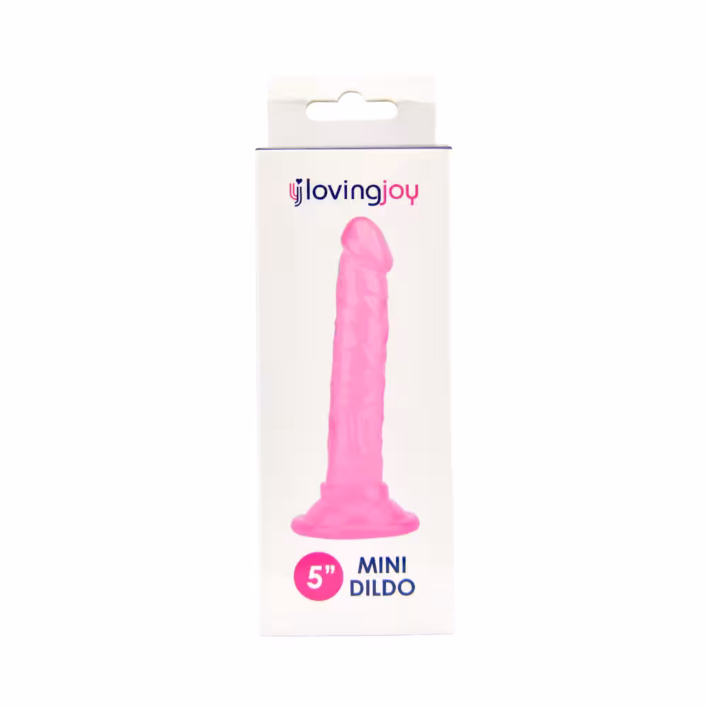 Loving Joy 5 Inch Beginners Dildo Pink image 7