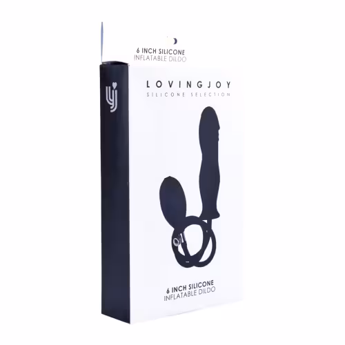 Loving Joy 6 Inch Silicone Inflatable Dildo image 4