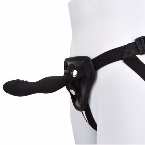 Loving Joy 6 Inch Silicone Strap On Dildo Kit image 2