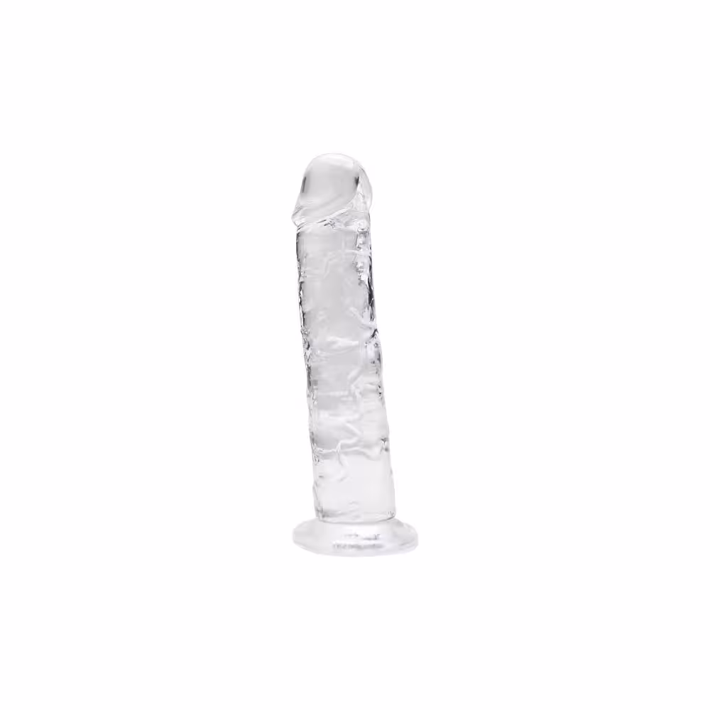 Loving Joy 6 Inch Suction Cup Dildo Clear image 2