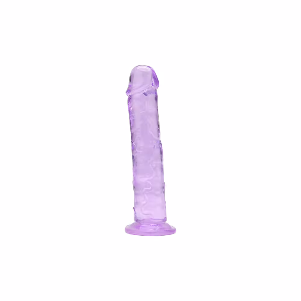 Loving Joy 6 Inch Suction Cup Dildo Purple image 2