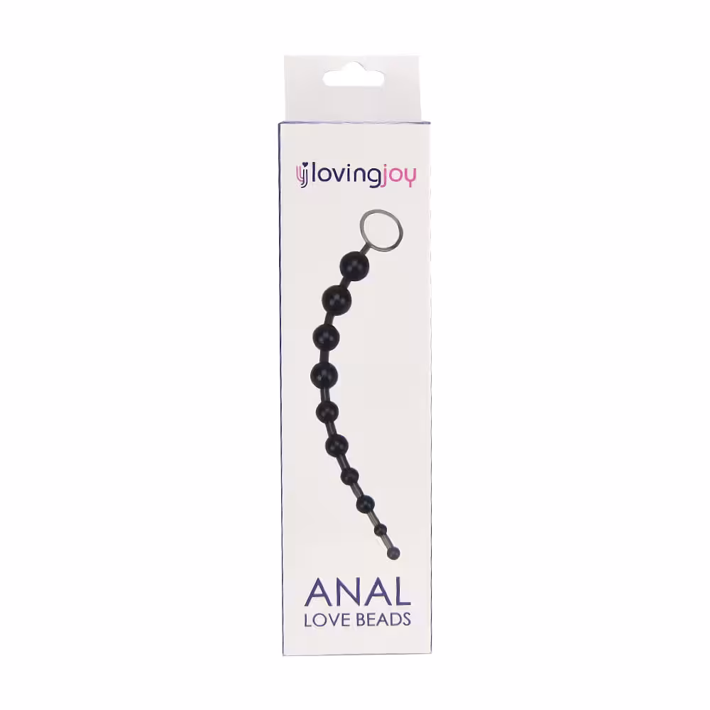 Loving Joy Anal Love Beads Black image 2