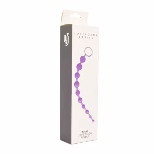 Loving Joy Anal Love Beads Purple image 2