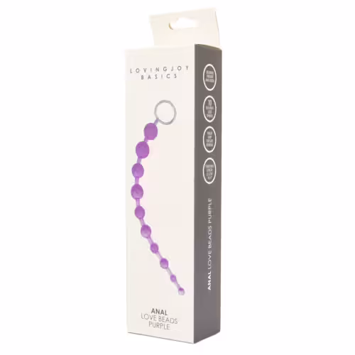 Loving Joy Anal Love Beads Purple image 3
