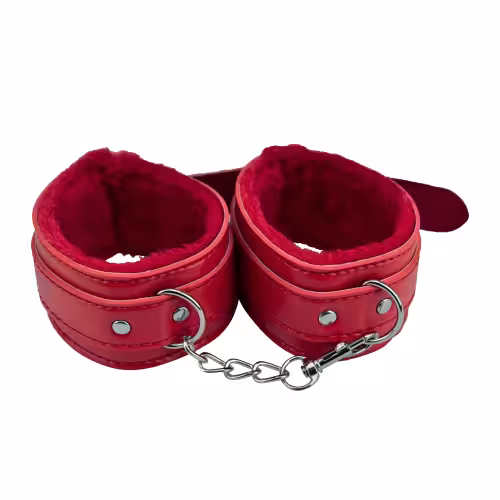 Loving Joy Beginner's Bondage Kit Red (8 Piece) image 3