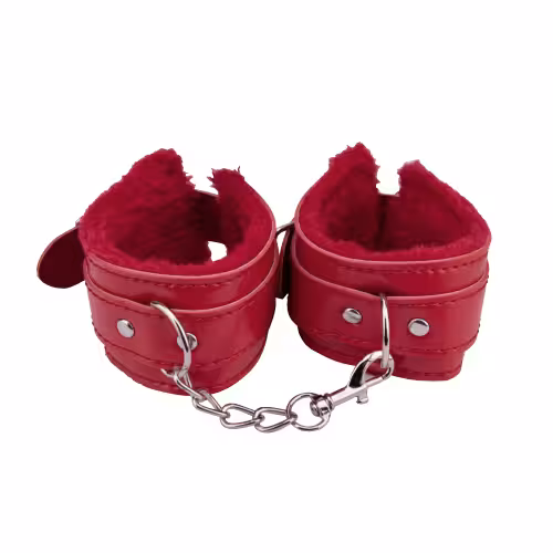Loving Joy Beginner's Bondage Kit Red (8 Piece) image 4
