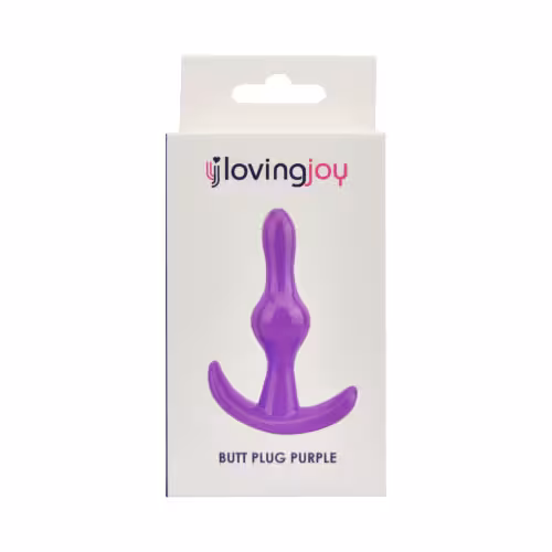 Loving Joy Butt Plug Purple image 4