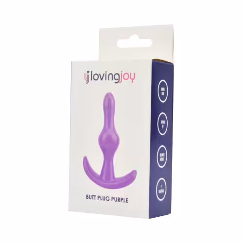 Loving Joy Butt Plug Purple image 6