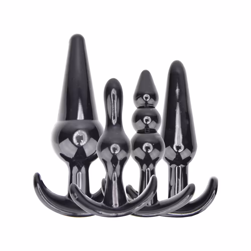 Loving Joy Butt Plug Training Kit Black image 3