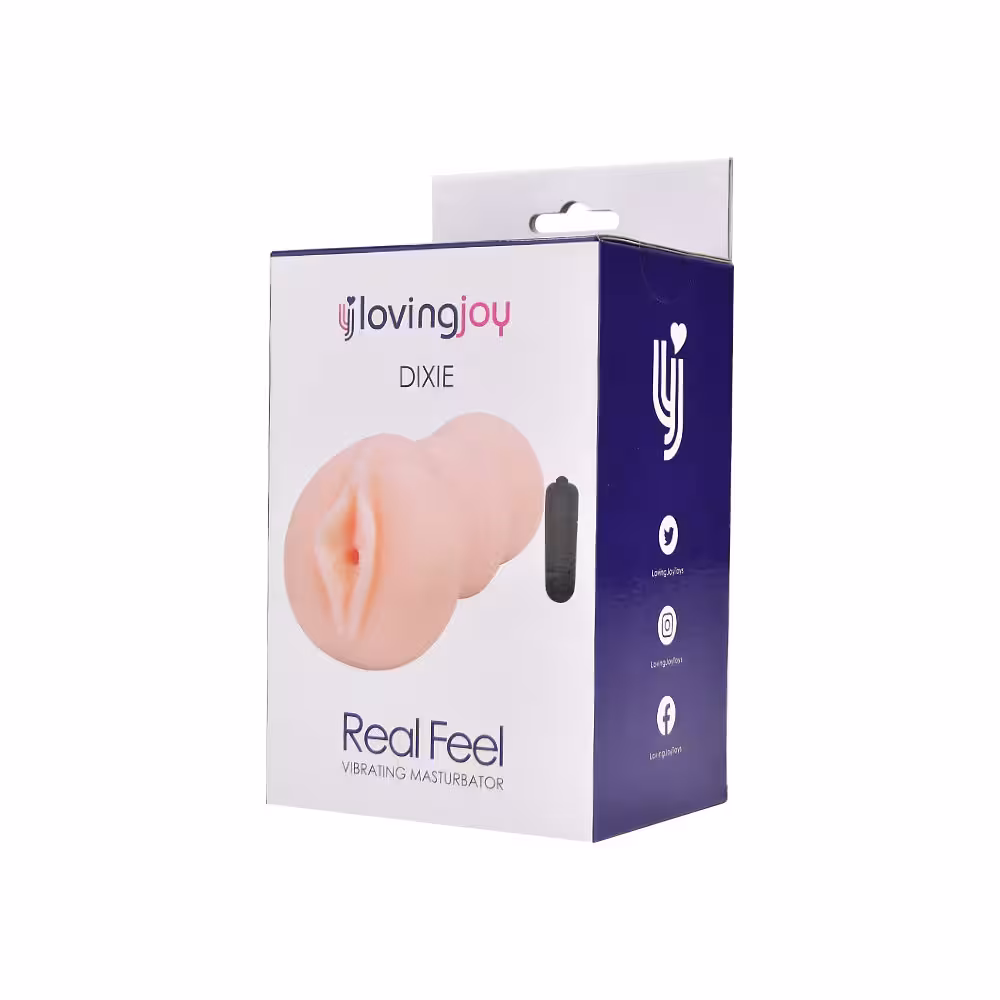 Loving Joy Dixie Vibrating Male Masturbator image 8