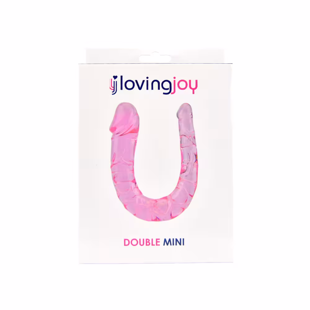 Loving Joy Double Mini Dildo Pink image 3