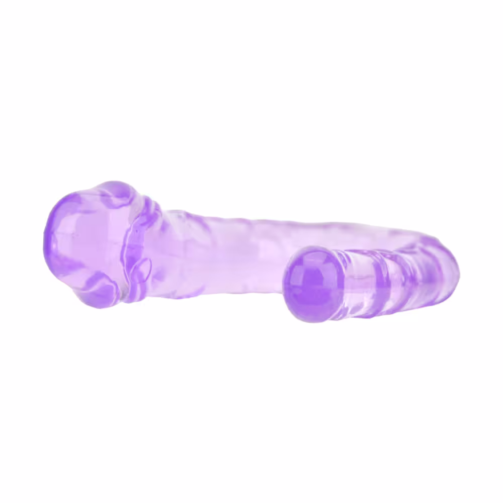 Loving Joy Double Mini Dildo Purple image 2