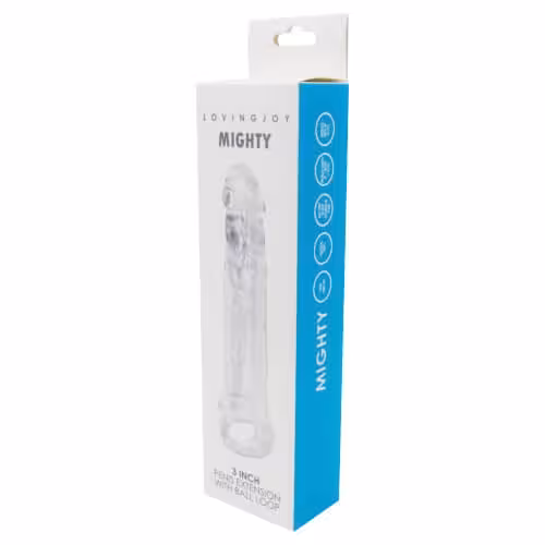 Loving Joy Mighty 3 Inch Penis Extension with Ball Loop image 2