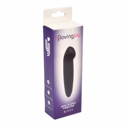 Loving Joy Mini G-Spot Vibrator Black image 3