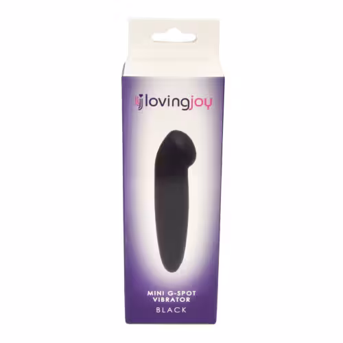 Loving Joy Mini G-Spot Vibrator Black image 4