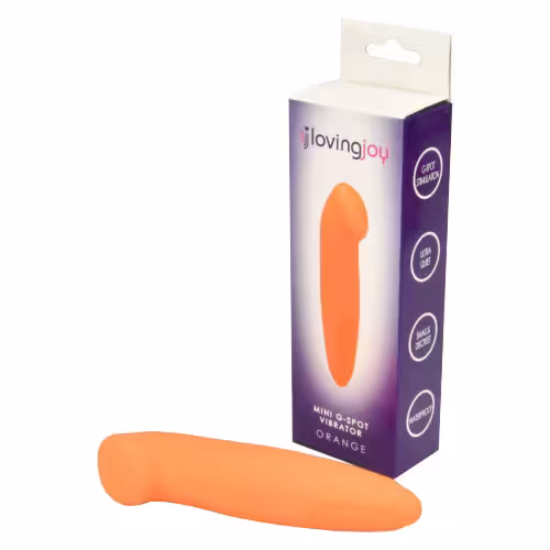 Loving Joy Mini G-Spot Vibrator Orange image 2