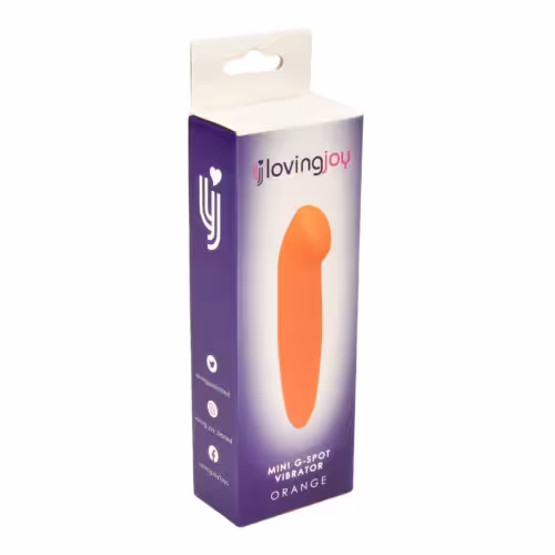 Loving Joy Mini G-Spot Vibrator Orange image 3