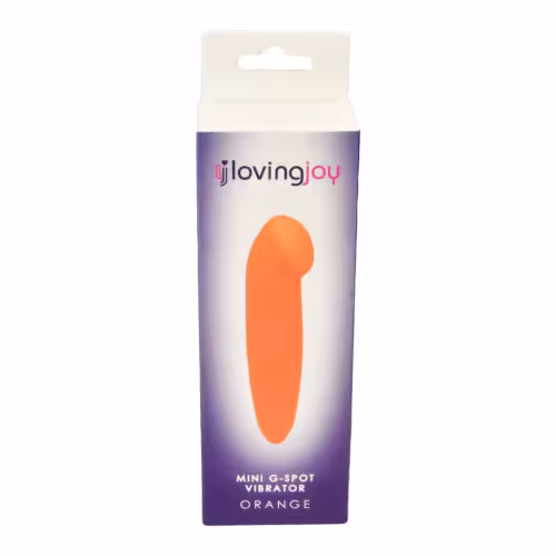 Loving Joy Mini G-Spot Vibrator Orange image 4