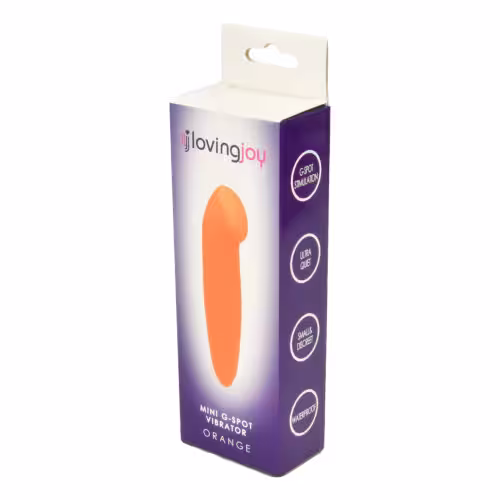 Loving Joy Mini G-Spot Vibrator Orange image 5