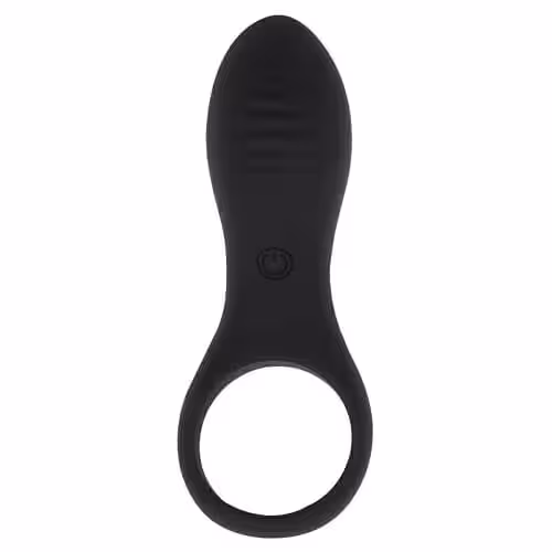 Loving Joy Rechargeable Silicone Vibrating Cock Ring image 2