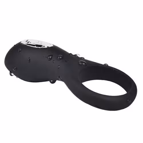 Loving Joy Rechargeable Silicone Vibrating Cock Ring image 4