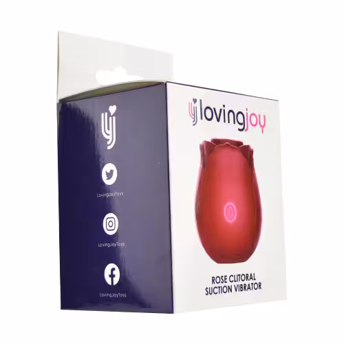 Loving Joy Rose Toy Clitoral Suction Vibrator image 5
