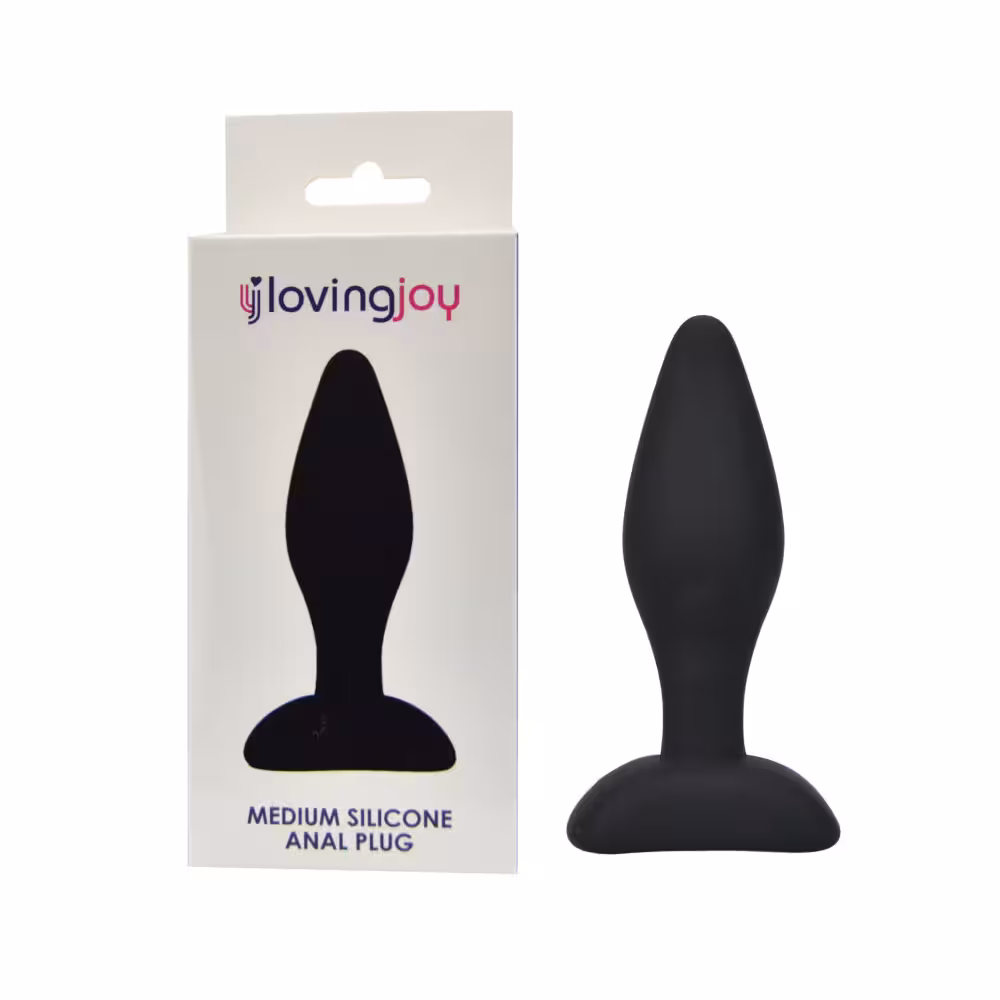Loving Joy Silicone Anal Plug Medium image 6