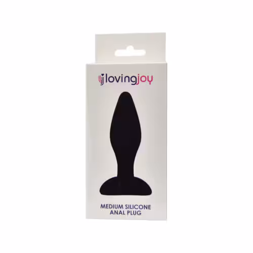 Loving Joy Silicone Anal Plug Medium image 7