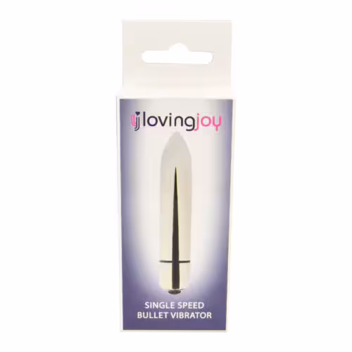 Loving Joy Single Speed Silver Bullet Vibrator image 5