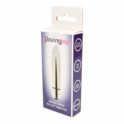 Loving Joy Single Speed Silver Bullet Vibrator image 6
