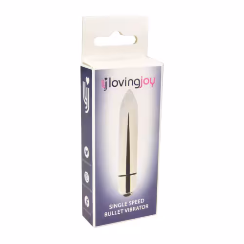 Loving Joy Single Speed Silver Bullet Vibrator image 7