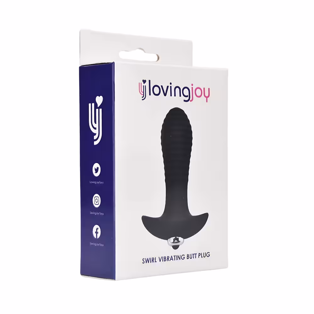 Loving Joy Swirl 7 Function Vibrating Butt Plug image 8